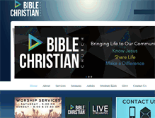 Tablet Screenshot of biblechristiangc.com